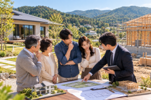전원주택 두 채 함께 구매할 때, 계약 순서와 자금계획 확인법 4 가족과 함께하는 전원주택 설계 상담